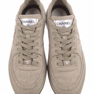 CHANEL Women's 2024 Interlocking CC Logo Sneakers
